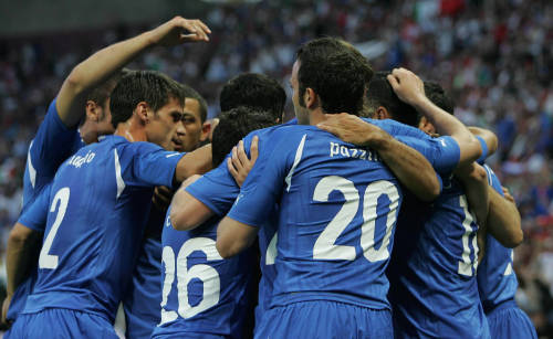 Товарищеский матч. Швейцария 1 - 1 Италия