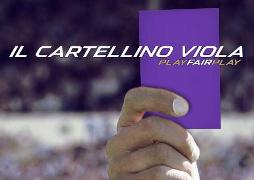 Cartellino Viola