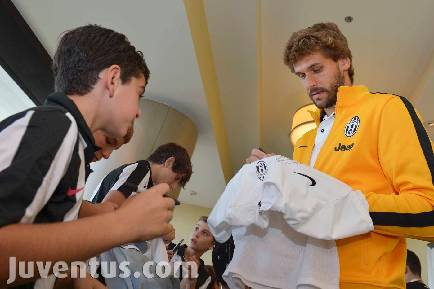 Льоренте и Juventus Soccer School Майами