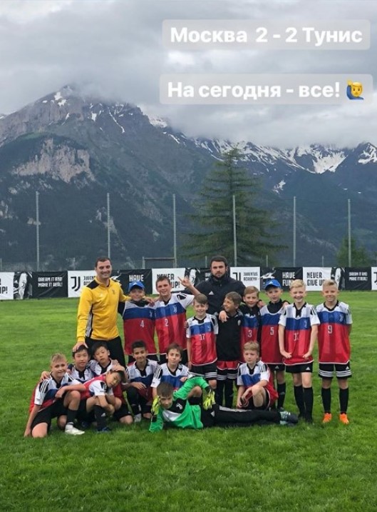 Москва 2 - 2 Тунис